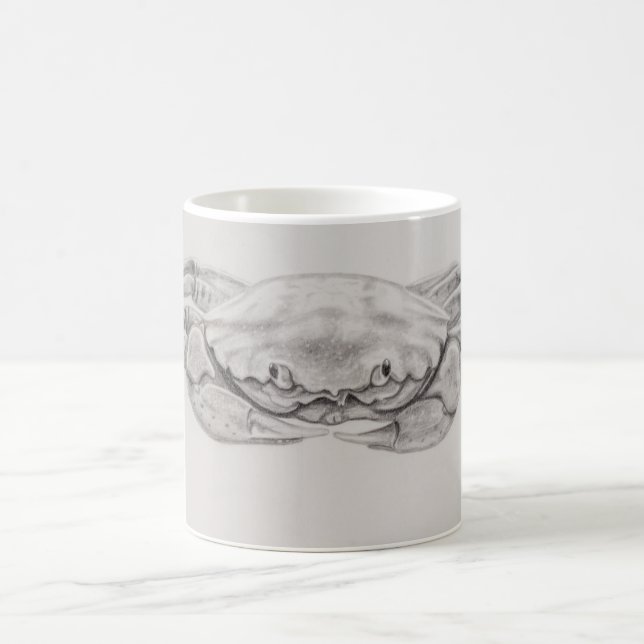 Mug Dessin du crabe côtier (Centre)