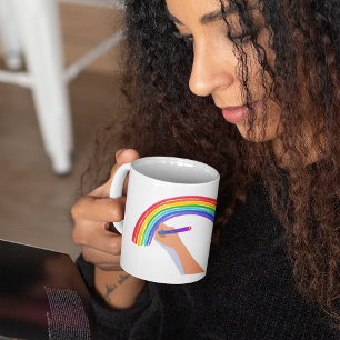 Mug Dessin d'un arc-en-ciel