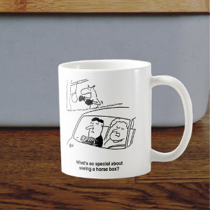 Mug Dessin équestre équitation