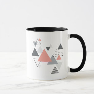 Mug Dessin géométrique scandinave abstrait