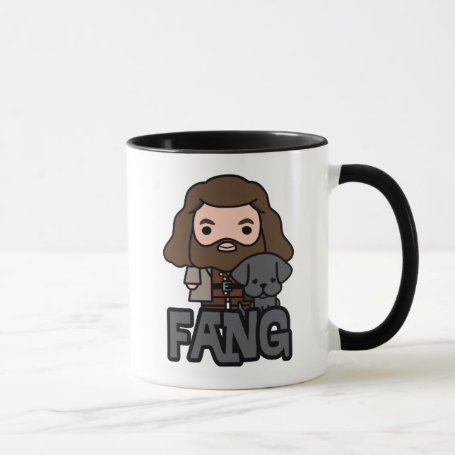 Mug Dessin Hagrid et Fang Character Art (Droite)