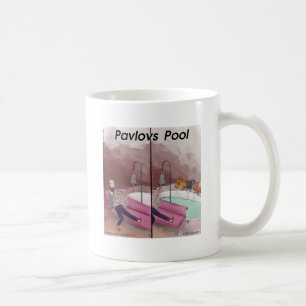 Mug Dessin humoristique de la piscine de Pavlov