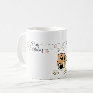 Mug dessin humoristique sur la peau et la crème