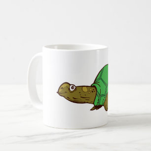 Mug dessin humoristique sur la tortue