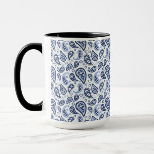 Mug Dessin imprimé floral paisley complexe