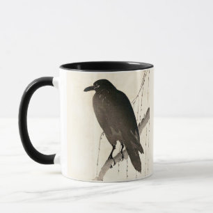 Mug Dessin japonais d'un corbeau