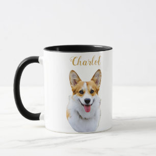 Mug Dessin personnalisé Welsh Corgi Dog