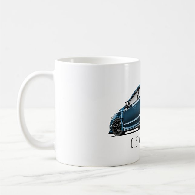 Mug dessin sous angle arrière s205  (Gauche)