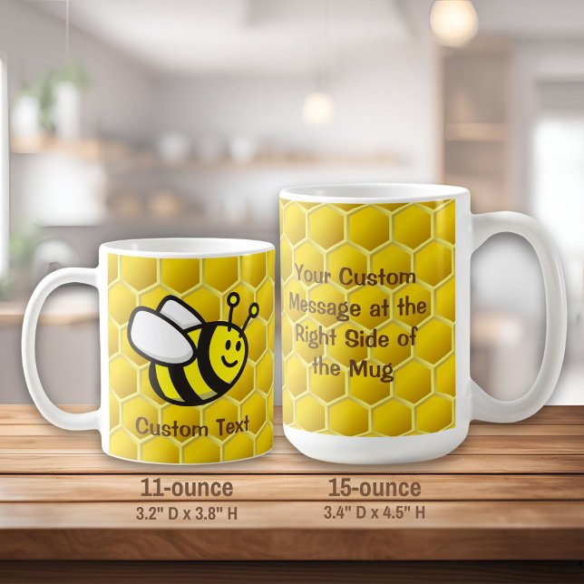 Mug Dessin sur les abeilles (Créateur téléchargé)