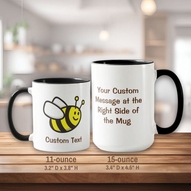 Mug Dessin sur les abeilles (Créateur téléchargé)