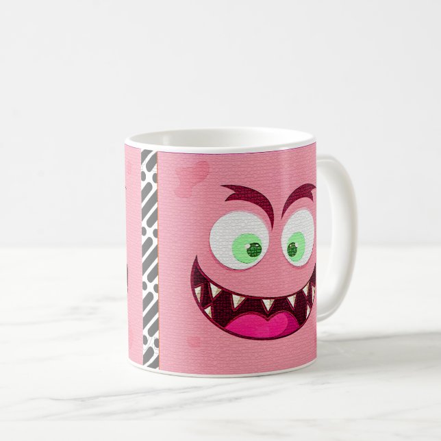 Mug dessin sur l'expression du visage (Devant droit)