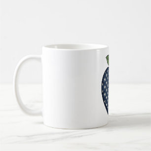 Mug Dessin vectoriel de gravure vintage de pomme patri