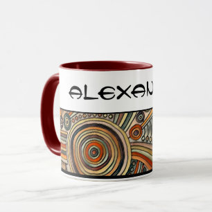 Mug Dessiné à la main par EDDArt - Réflexions 1