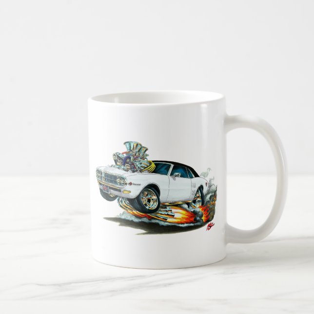 Mug Dessus 1967-68 Blanc-Noir de Firebird (Droite)