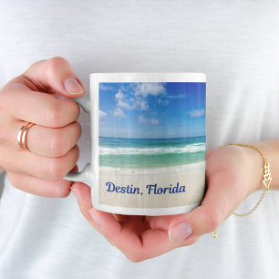 Mug Destin Floride Belle plage Monogram Océan