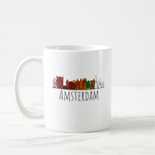 Mug Destination de voyage d'amour de la Hollande