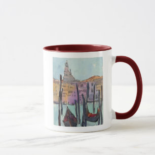Mug Destinations   deux gondoles dans le croquis de