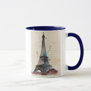 Mug Destinations   Lettres De La Tour Eiffel