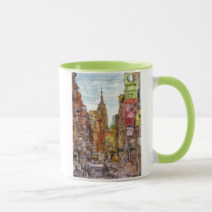 Mug Destinations   New York City Vue de Little Italy