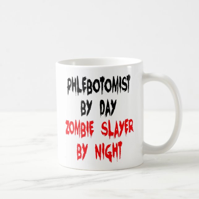 Mug Destructeur de Zombie Phlébotomiste  (Droite)