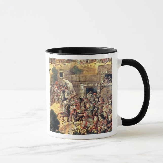 Mug Détail de la tentative d'abaisser le facin croisé (Droite)