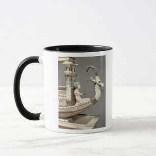 Mug Détail de proue d'un bateau avec la tête du Syrien