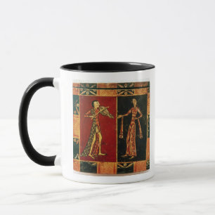 Mug Détail d'un coffre de mariage dépeignant un