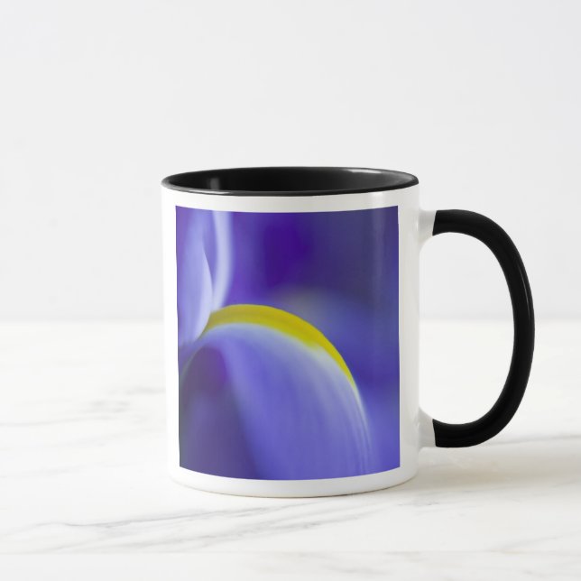 Mug Détail rapproché d'un iris Blue Flag. (Droite)