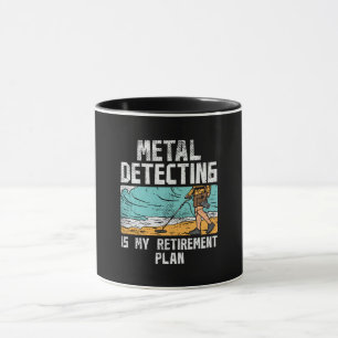 Mug Détection de la retraite par métal