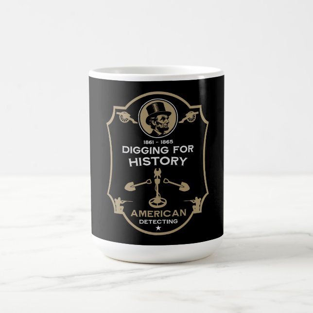 Mug Détection de métaux de la guerre de Sécession amér (Centre)