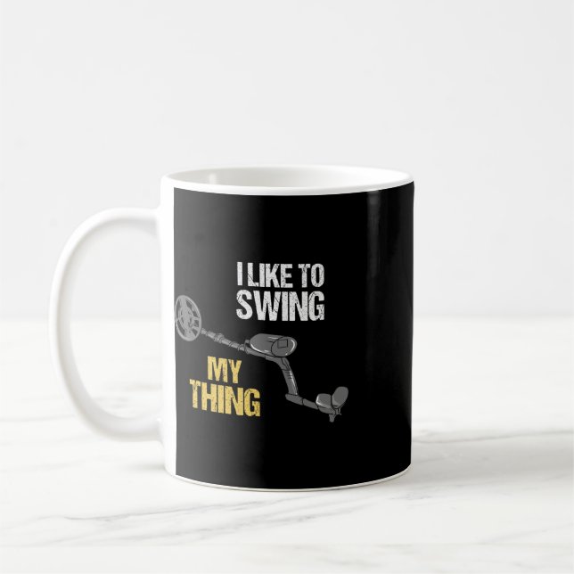 Mug Détection de métaux Détecteur de métaux Terre Pêch (Gauche)