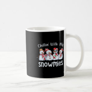 Mug Détente avec mon pyjama de Noël Snowmies Bonhomme 