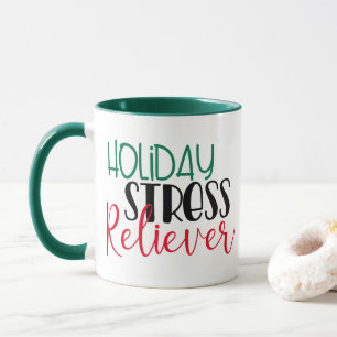 Mug Détresse-stress de vacances Chirstmas Cool boire