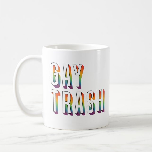 Mug Détritus gay (Gauche)