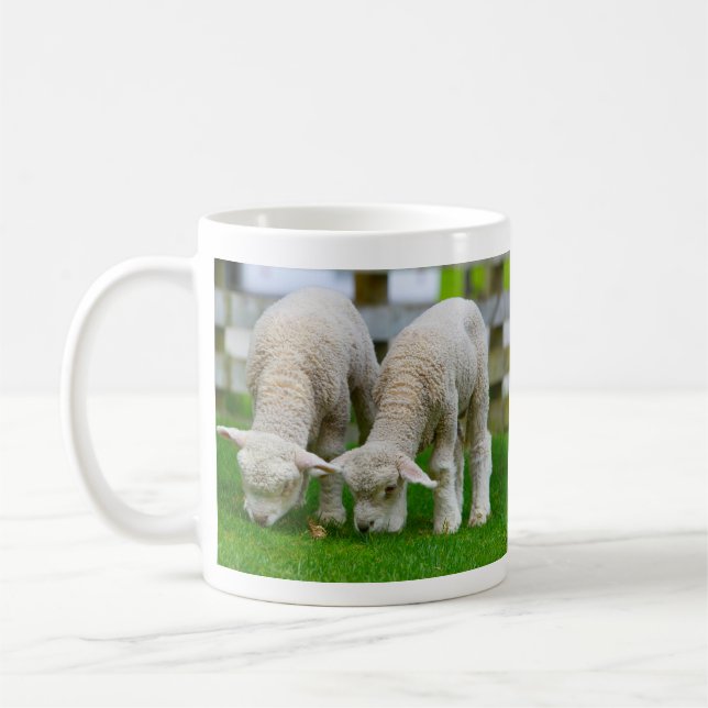 Mug Deux agneaux de pâte (Gauche)