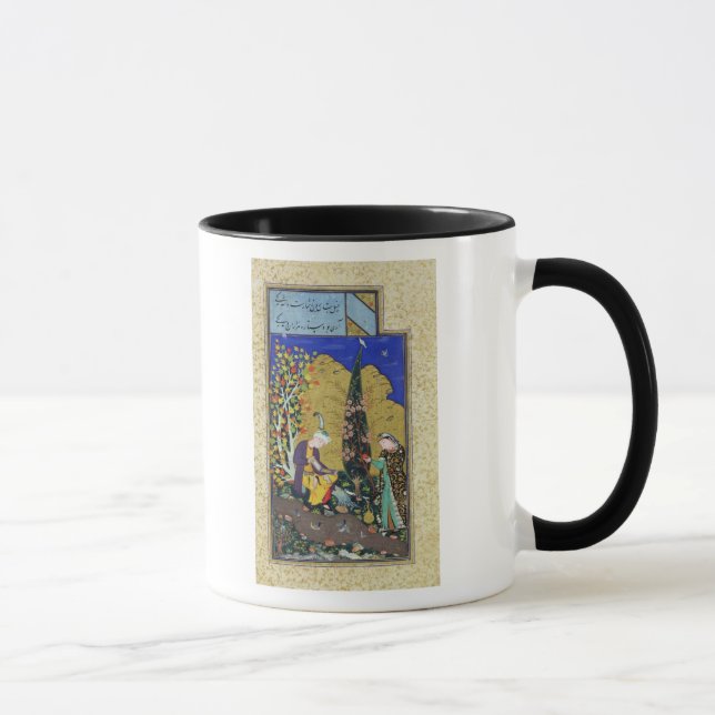 Mug Deux amants dans un verger fleurissant (Droite)