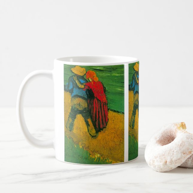 Mug Deux amants par Vincent van Gogh (Avec donut)