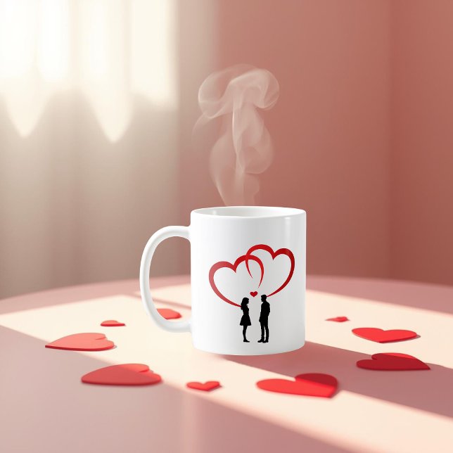 Mug Deux Amoureux (Créateur téléchargé)