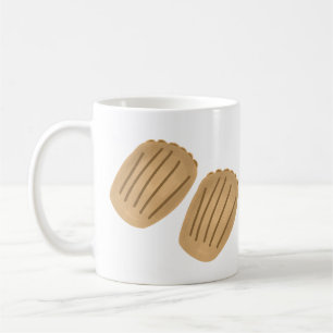 Mug Deux cadeaux de madeleine française en pâtisserie