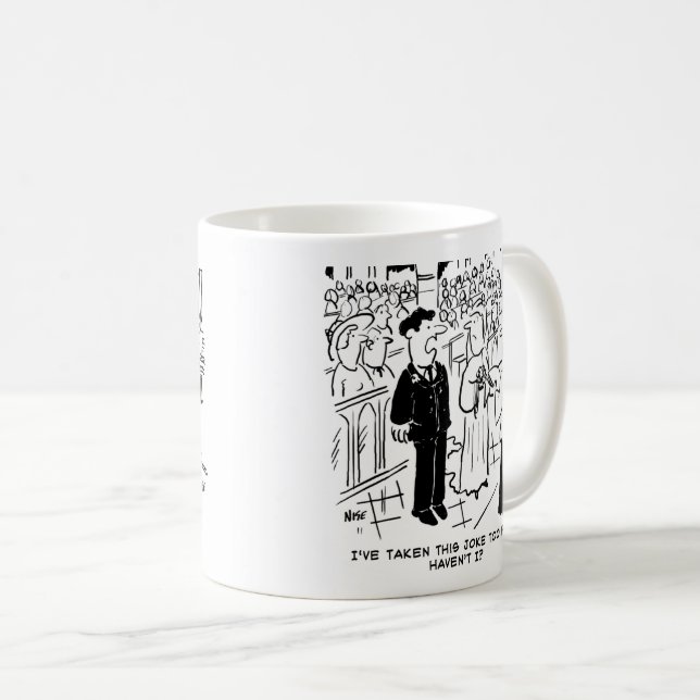 Mug Deux Caricatures À Thème Mariage. (Devant droit)