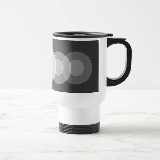 Mug - Deux cercles concentriques répétés (Droite)
