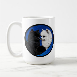 Mug Deux chiens spitz adorables