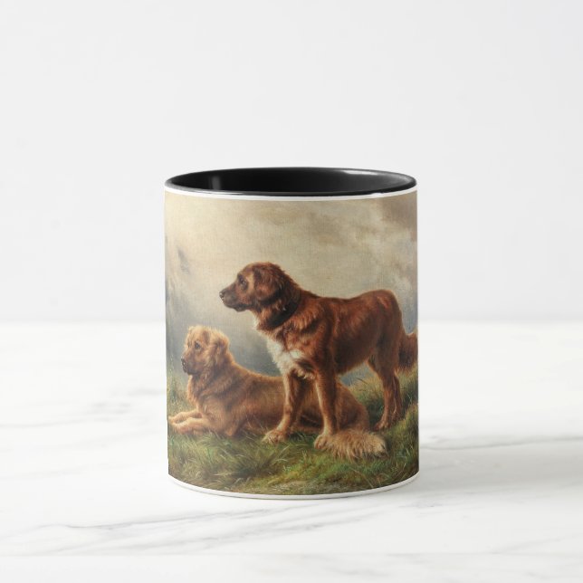Mug Deux chiens vigilants (Centre)