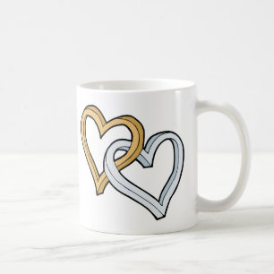 MUG DEUX COEURS ENTRELACÉS