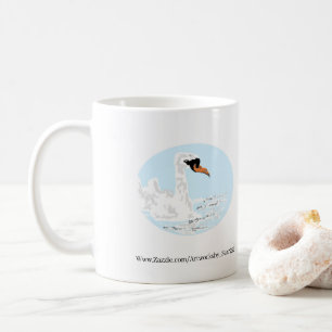 Mug : Deux Cygnes Nager