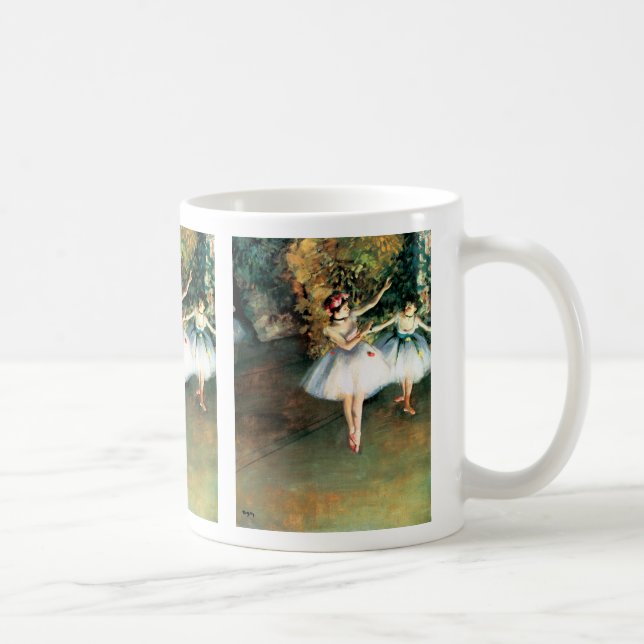 Mug Deux danseurs sur scène par Degas (Droite)
