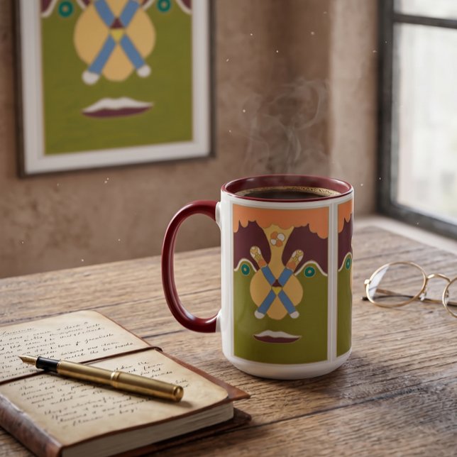 Mug Deux de Bâtons (Créateur téléchargé)