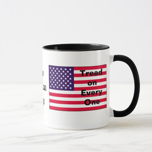 Mug Deux drapeaux américains (Droite)