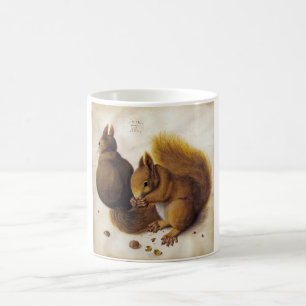 Mug Deux écureuils rouges (par Albrecht Dürer)