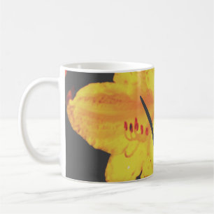 Mug Deux fleurs jaunes
